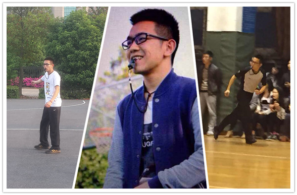 工程学子倪佳栋:球场响亮哨声的背后